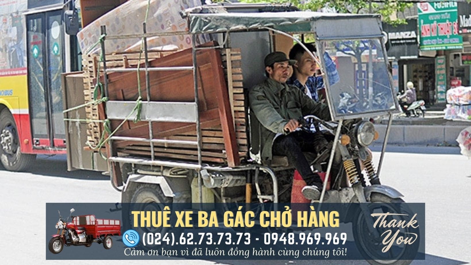 xe ba gác siêu rẻ